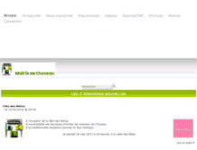 Tablet Screenshot of chozeau.com